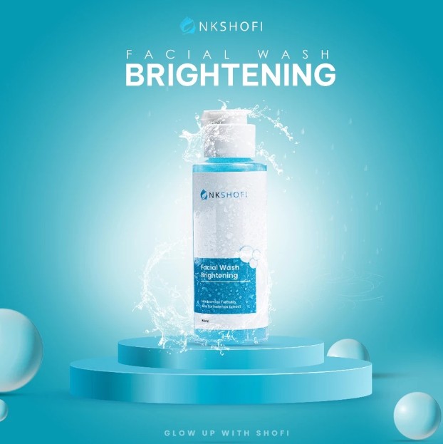 NK Shofi Facial Wash Brightening Glow